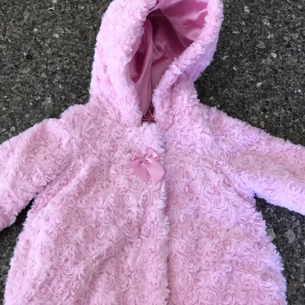 Adorable light pink London Fog 12m jacket